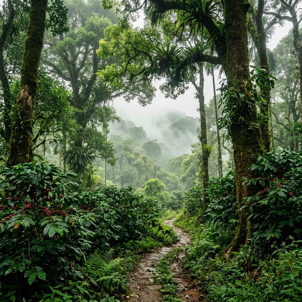 Western Ghats Coffee Forest